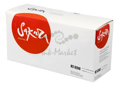 Картридж Sakura MLTD204U для Samsung SL-M3325, SL-M3375, SL-M3825, SL-M3875, SL-M4025, SL-M4075, черный, 15000 к.