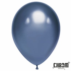 К 10''/25 см, Хром, Полуночно-синий, 50 шт.