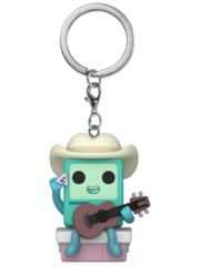 Брелок Funko Pocket POP! TV Adventure Time Cowboy BMO w/Guitar