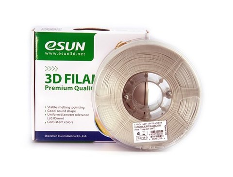 Катушка ABS+ пластика Esun, 1.75 мм, 1 кг, светящаяся синяя