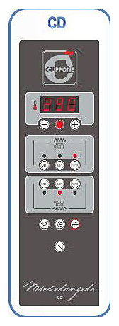 Печь для пиццы Cuppone ML635L/2CD