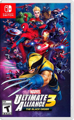 Игра Marvel Ultimate Alliance 3: The Black Order (Switch) (Б/У)