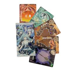 Бустер коллекционных карточек Genshin Impact Game