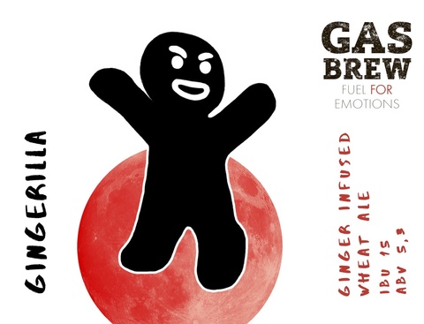 Пиво GAS Gingerilla (бутылка)