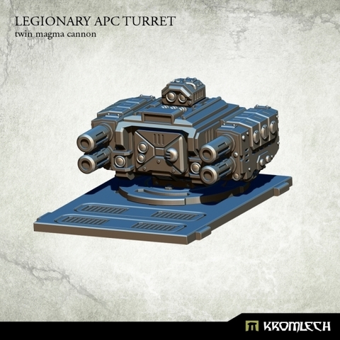 Legionary APC turret: Twin Magma Cannon (1)