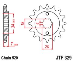 Звезда JT JTF329