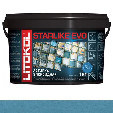 Затирка STARLIKE EVO S.340 1 кг