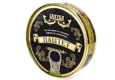 Паштет из кильки и салаки горячего копчения, 160г