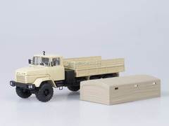 KRAZ-260 1989 white 1:43 Nash Avtoprom