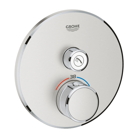 Термостат для душа встраиваемый на 1 потребителя Grohe Grohtherm SmartControl 29118DC0