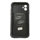 Противоударный чехол Strong Armour Case с кольцом для iPhone 11 (Черный)