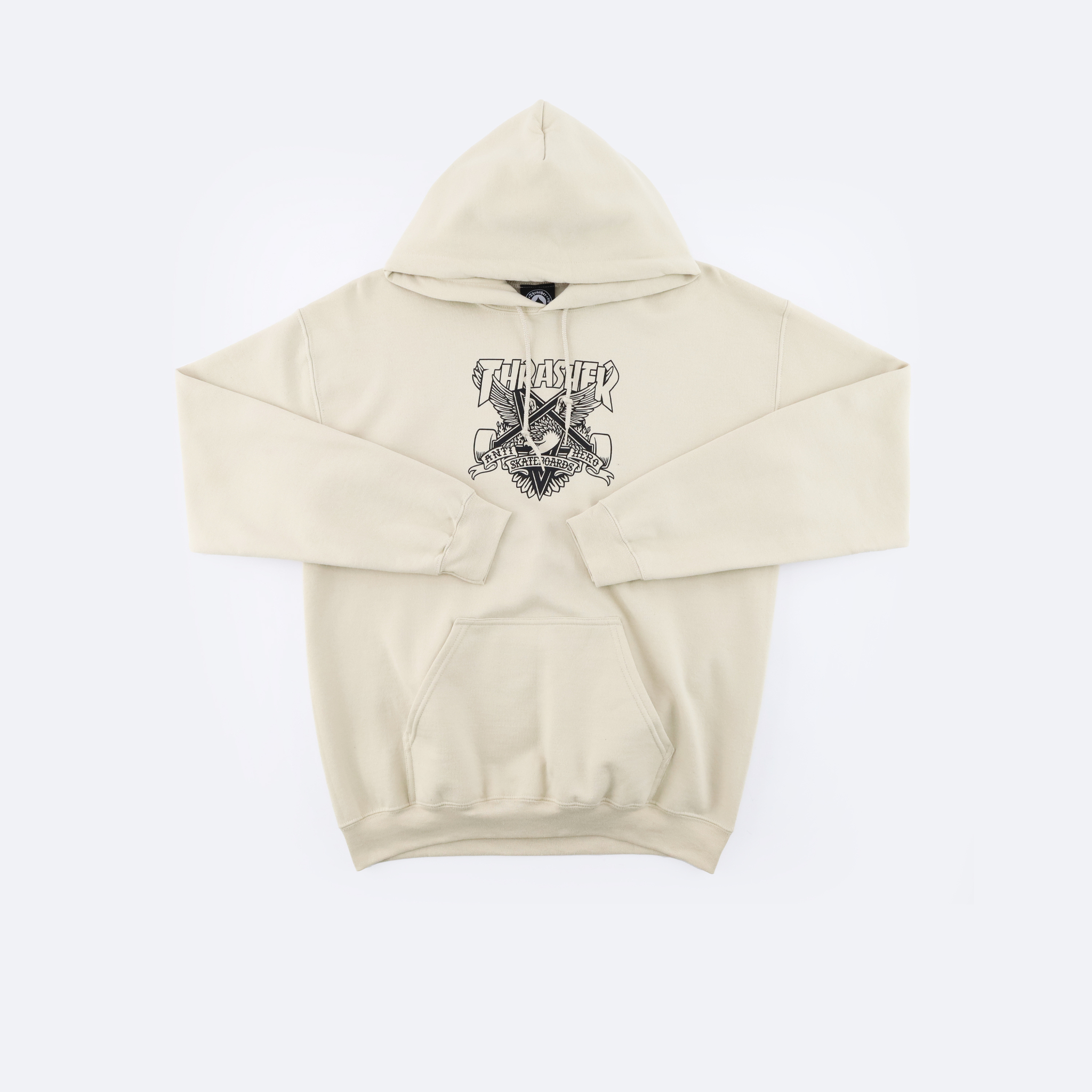 Cream thrasher hoodie hotsell