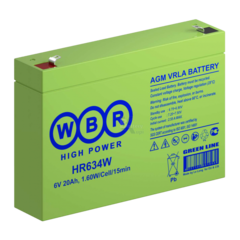 Аккумулятор WBR HR 634W (AGM)