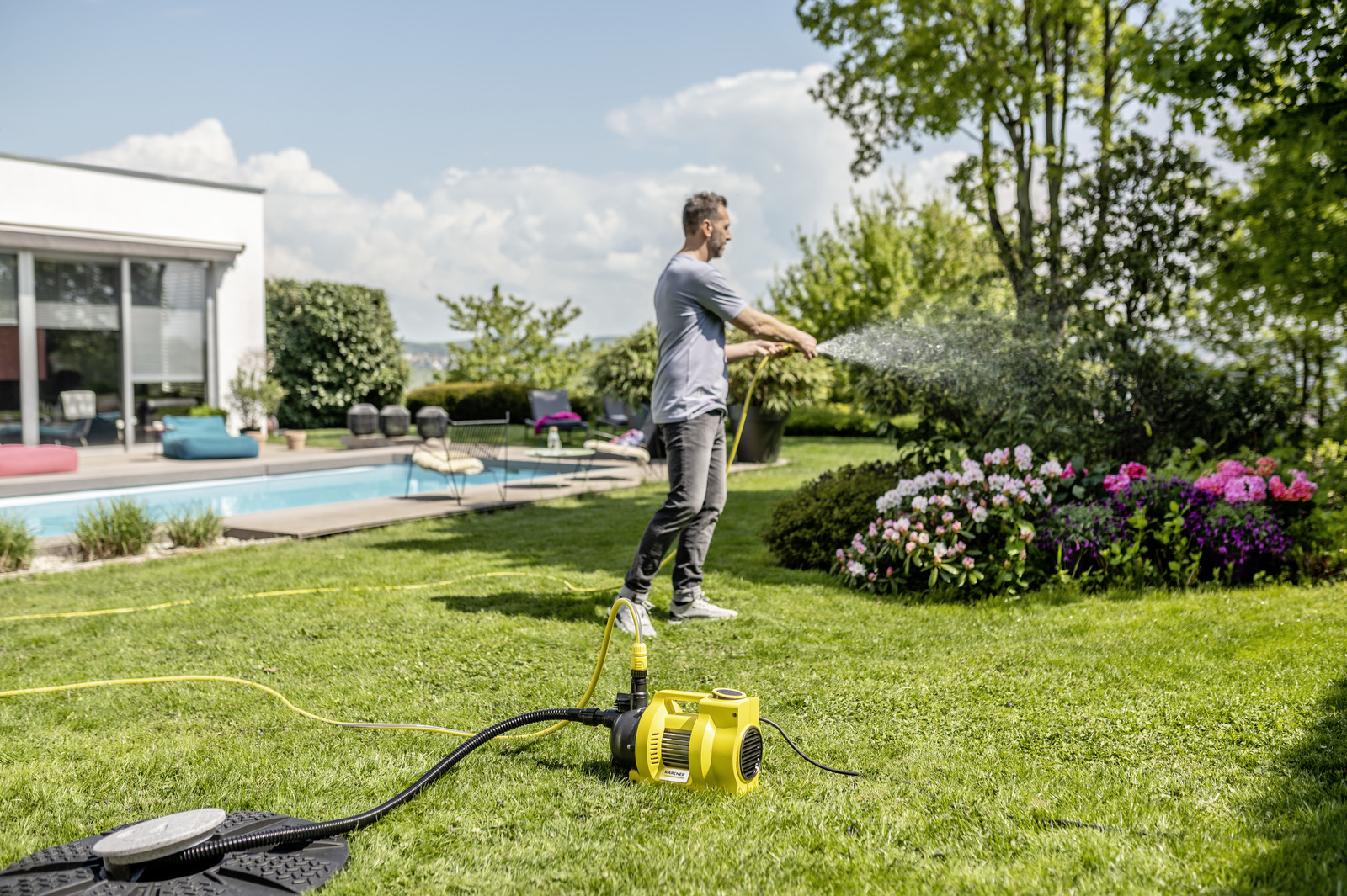 Насос для сада BP 4.500 Garden 16457000 – купить за 13 990 ₽ |  Интернет-магазин Karcher