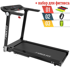 Беговая дорожка UNIXFIT Hi-tech F2 Dark Storm