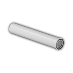 Удлинитель дымохода конденсационный D110/160 L1000мм