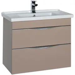 Aquanet 183997 Компл.3 - Тумба Эвора 80 цв.капучино (183997) фото
