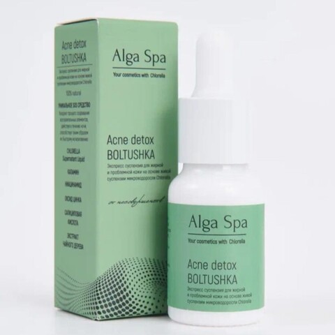 Болтушка для жирной и проблемной кожи Acne detox | Alga Spa