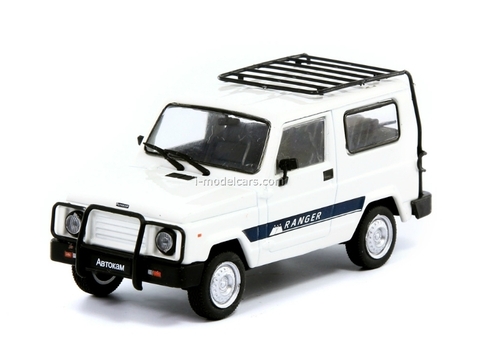 Autokam-2160 Ranger white 1:43 DeAgostini Auto Legends USSR #138