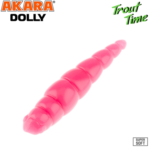 Силиконовая приманка Akara Trout Time DOLLY 1.8 Cheese 420 (10 шт.)