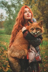 Fox and Swan. Kolomenskoye.