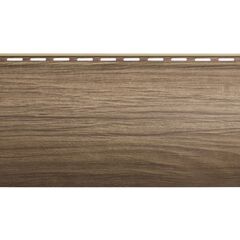 Сайдинг виниловый Альта-Профиль Blockhouse BH-01 Люкс Орех 3100х200 мм