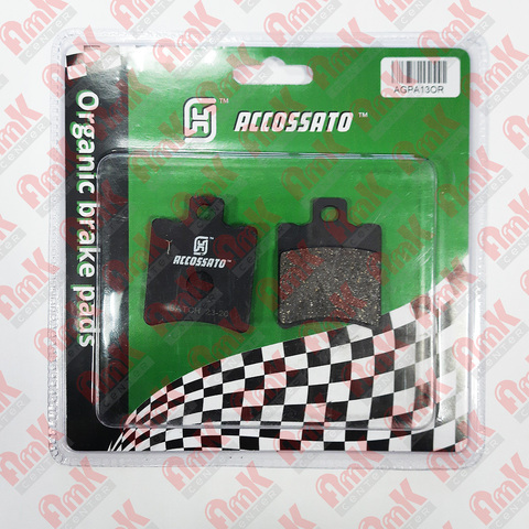 AGPA13OR Тормозные колодки дисковые мото Accossato (FDB680P)