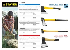 STAYER FIBERGLASS, 2000/2800 г, 680 мм, кованый топор-колун, Professional (20623-20)