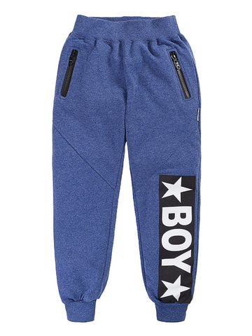 BK918B-1 брюки для мальчиков, синие