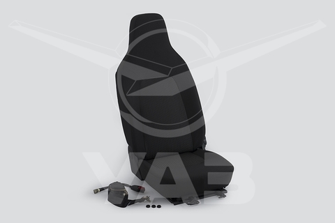 Сидение УАЗ 452/3741 переднее левое с обогревом (новое крепление)