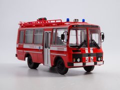 PAZ-3205 AG-12 (3205) AGDZS fire bus 1:43 Modimio Our Buses Special #2