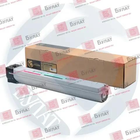 Тонер-картридж БУЛАТ s-Line W9101MC для HP CLJ E77422 (Голубой, 20000 стр., с чипом OEM б/у), ref