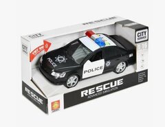 Машина инерционная светомузыкальная полиция седан, 36*19см