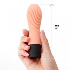 IROHA ZEN Вибратор Hanacha персиковый