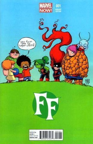 FF №1 (Variant Cover by Skottie Young)