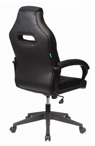 Кресло игровое Zombie VIKING 3 AERO черный/синий искусст.кожа/ткань крестовина пластик Бюрократ