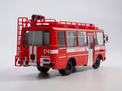 PAZ-3205 AG-12 (3205) AGDZS fire bus 1:43 Modimio Our Buses Special #2