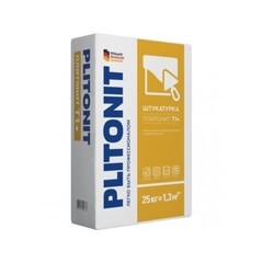 Штукатурка Плитонит Т1 Плюс 25кг, цементная армированная