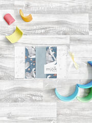 Набор платочков-слюнявчиков Mjölk Лебеди