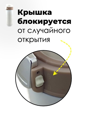 Картинка термостакан Skully ES-B23 White - 6