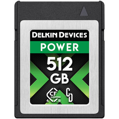 Карта памяти Delkin Devices 512GB POWER Cfexpress B 4.0 3650 /3240/ 820 MB/s