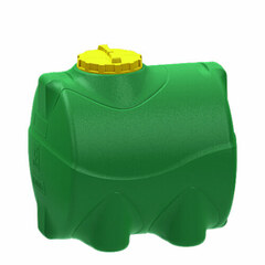 Емкость Пласт Инжиниринг цилиндрическая 1000 л. горизонтальный (1460x970x1250см;зеленый) - арт.560107