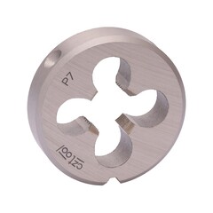 Плашка PG 7 -20 DINEN40430 115CrV3 80° 38x10мм Bucovice(CzTool) 213070 (K)