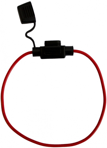 Держатель флажкового предохранителя мини влагостойкий ABRO (18 AWG) FU-AI818-18AWG