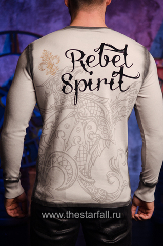 Rebel Spirit | Пуловер мужской TH121396 спина