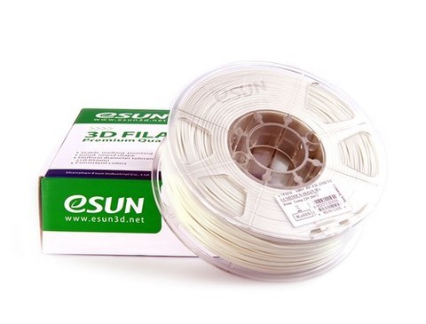 Катушка ABS+ пластика Esun, 1.75 мм, 1 кг, светящаяся зеленая