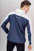 Ветро и водозащитная куртка с капюшоном Nordski Rain Moon Grey/Navy мужская