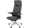 Эргономичное кресло Match HB, кожа графит