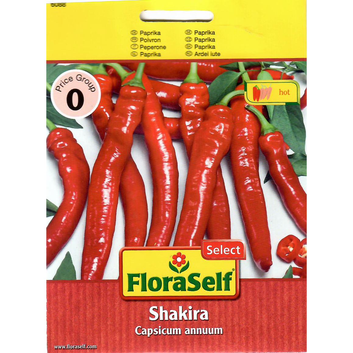 Семена Элитные FloraSelf Перец чили Шакира F1, ~9 шт. – купить за 660 ...