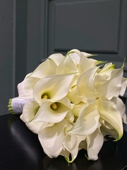 Свадебный букет из калл